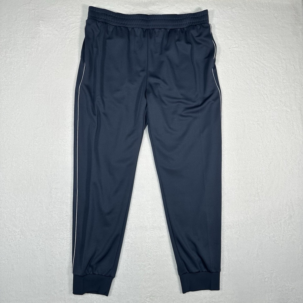 NWT Tek Gear Tracksuit Mens L Navy Blue Track Jacket Joggers Set Breathable - Picture 9 of 14
